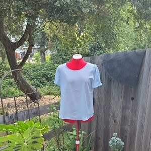 Light Blue Women's Top